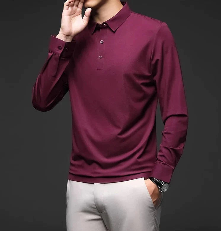 Alir - Longsleeve polo