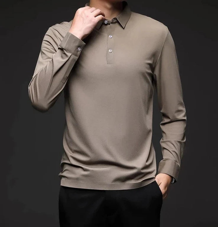 Alir - Longsleeve polo