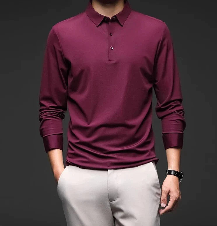 Alir - Longsleeve polo