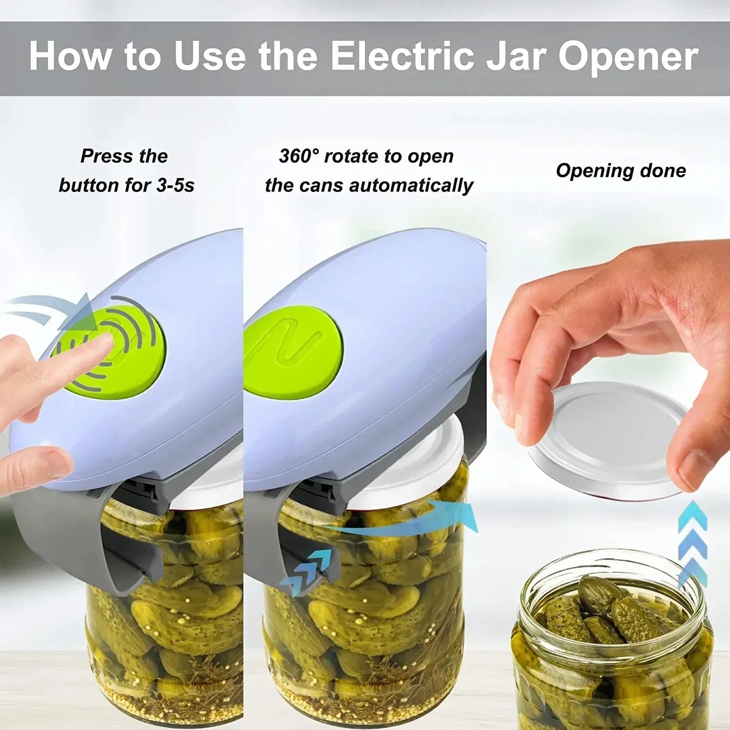 Elektrische pot opener